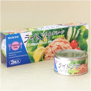 サンヨー ライトツナフレーク T3×3缶化粧箱入