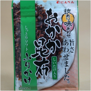 にんべん しっとりソフトふりかけ おかか昆布 30g