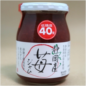 イチゴジャム　低糖度40度　伊豆フェルメンテ　静岡産いちご使用　300g