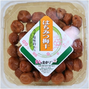 1ケース(12パック) 紀の国食品 はちみつ梅干 うす塩 360g