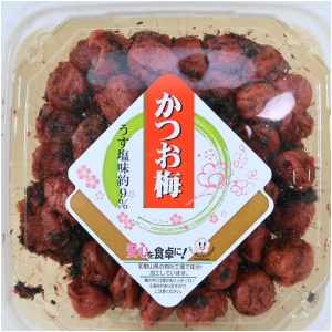 1ケース(12パック) 紀の国食品 かつお梅 うす塩 360g