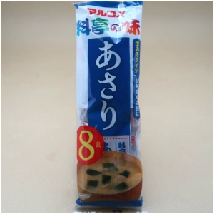 生みそ汁 マルコメ 料亭の味 あさり 8食入り 米みそ インスタント生みそ汁